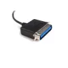 Adapter USB na port równoległy do drukarek StarTech.com 1,9 m M/M, czarny, Centronics, USB A, 1,9 m, męski/męski, USB A, Centronics 36