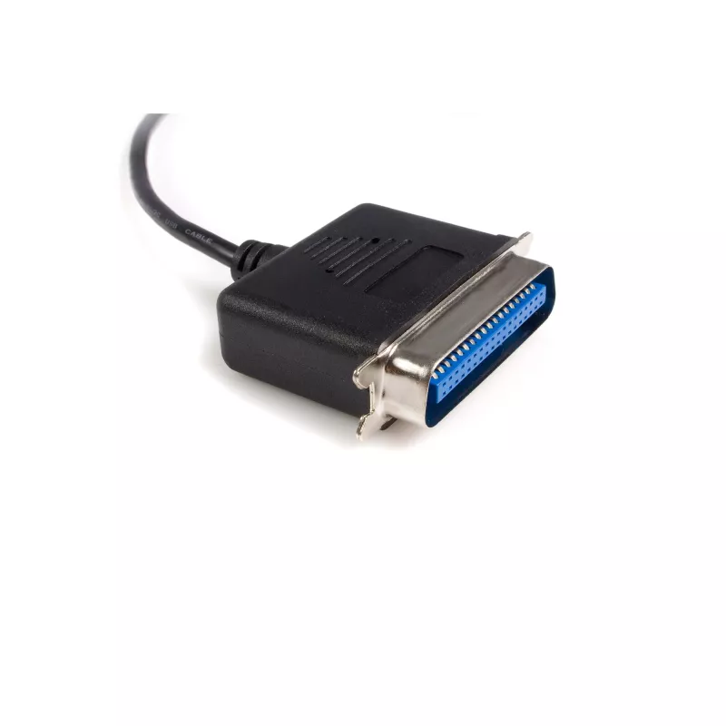 Adapter USB na port równoległy do drukarek StarTech.com 1,9 m M/M, czarny, Centronics, USB A, 1,9 m, męski/męski, USB A, Centronics 36