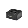 StarTech.com Dual-Bay USB 3.0 do SATA Stacja dokująca dla dysków twardych, USB Stacja dokująca dysków twardych, Zewnętrzna stacja dokująca 2.5/3.5 cala SATA I/II/III SSD/HDD, Zatoka dysków twardych z możliwością hot-swap, Ładowanie od góry