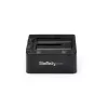 StarTech.com Dual-Bay USB 3.0 do SATA Stacja dokująca dla dysków twardych, USB Stacja dokująca dysków twardych, Zewnętrzna stacja dokująca 2.5/3.5 cala SATA I/II/III SSD/HDD, Zatoka dysków twardych z możliwością hot-swap, Ładowanie od góry