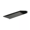 Półka do serwera StarTech.com 1U, uniwersalna półka wspornikowa do montażu w szafie rack 19 cali, do szafy/szafy sieciowej, wytrzymała stal, udźwig 15 kg, głębokość 18 cm