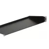 Półka do serwera StarTech.com 1U, uniwersalna półka wspornikowa do montażu w szafie rack 19 cali, do szafy/szafy sieciowej, wytrzymała stal, udźwig 15 kg, głębokość 18 cm