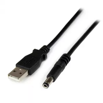 StarTech.com kabel USB do zasilania 5,5 mm - wtyk typu N - 1 m, 1 m, USB A, wtyk typu N