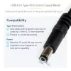 StarTech.com kabel USB do zasilania 5,5 mm - wtyk typu N - 1 m, 1 m, USB A, wtyk typu N
