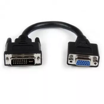 StarTech.com 8in Kabel adapter DVI na VGA - DVI-I Męski na VGA Żeński