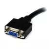 StarTech.com 8in Kabel adapter DVI na VGA - DVI-I Męski na VGA Żeński