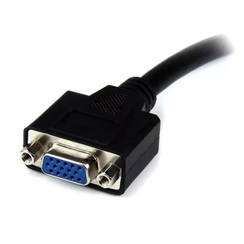 StarTech.com 8in Kabel adapter DVI na VGA - DVI-I Męski na VGA Żeński