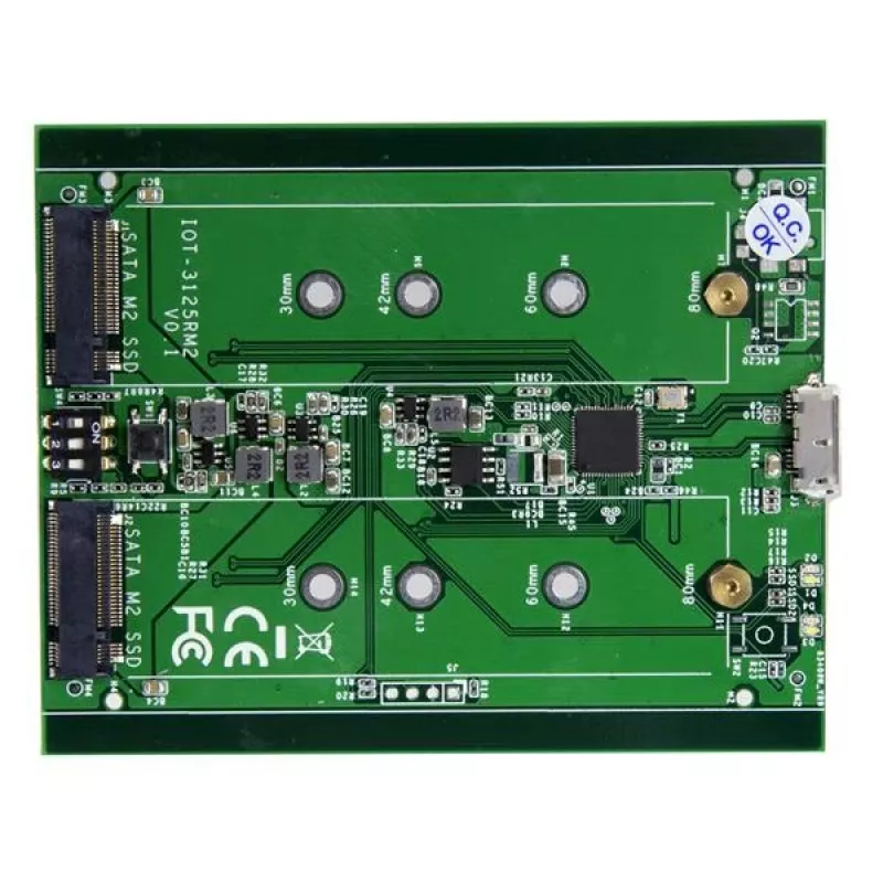 Obudowa na dwa dyski M.2 SATA SSD StarTech.com z USB 3.1 (10 Gb/s) – RAID