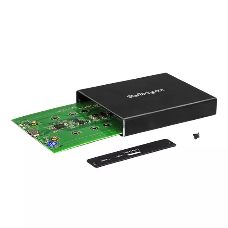 Obudowa na dwa dyski M.2 SATA SSD StarTech.com z USB 3.1 (10 Gb/s) – RAID
