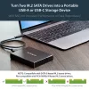 Obudowa na dwa dyski M.2 SATA SSD StarTech.com z USB 3.1 (10 Gb/s) – RAID