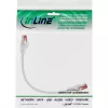Kabel krosowy InLine S/FTP PiMF kat.6 250MHz PVC miedziany biały 0,25m
