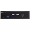 StarTech.com 2-portowy przełącznik KVM HDMI - jeden monitor 4K 60 Hz Ultra HD HDR - stacjonarny przełącznik KVM HDMI 2.0 z 2-portowym hubem USB 3.0 (5 Gb/s) i 4x USB 2.0 HID, audio - przełączanie klawiszami skrótu - TAA