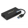 StarTech.com USB 3.0 do HDMI Adapter - 4K 30Hz Ultra HD - Certyfikat DisplayLink - USB Typ-A do HDMI Adapter Wyświetlacza Konwerter dla Monitora - Zewnętrzna Karta Wideo i Graficzna - Mac i Windows