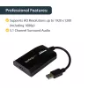 StarTech.com USB 3.0 do HDMI Adapter - Certyfikat DisplayLink - 1080p (1920x1200) - USB Typ-A do HDMI Adapter Konwerter Wyświetlacza do Monitora - Zewnętrzna Karta Wideo i Graficzna - Windows/Mac