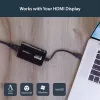 StarTech.com USB 3.0 do HDMI Adapter - Certyfikat DisplayLink - 1080p (1920x1200) - USB Typ-A do HDMI Adapter Konwerter Wyświetlacza do Monitora - Zewnętrzna Karta Wideo i Graficzna - Windows/Mac