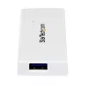StarTech.com Przenośny 4-portowy mini hub SuperSpeed USB 3.0 - biały