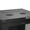 StarTech.com 4-słupkowa 12U ścienna szafa sieciowa z 1U półką, 19-calowy uchylny uchwyt serwerowy do montażu na ścianie dla sprzętu danych / AV / elektroniki / komputerowego, elastyczna wentylowana obudowa rack