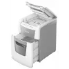 Niszczarka papieru LEITZ IQ Autofeed Small Office 100, ścinka poprzeczna P-4, 8 arkuszy, podajnik 22 cm, kosz 34 l, szara