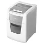 Niszczarka papieru LEITZ IQ Autofeed Small Office 100, ścinka poprzeczna P-4, 8 arkuszy, podajnik 22 cm, kosz 34 l, szara