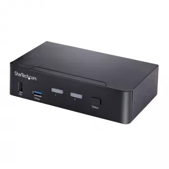 StarTech.com SV231DPUCA przełącznik KVM Czarny