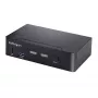 StarTech.com SV231DPUCA przełącznik KVM Czarny