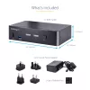 StarTech.com SV231DPUCA przełącznik KVM Czarny