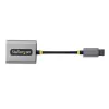 StarTech.com Rozdzielacz słuchawkowy USB-C, adapter dwóch zestawów słuchawkowych USB Type-C z wejściem mikrofonowym, adapter audio USB-C na 3,5 mm/dongle słuchawkowy, wyjście audio/aux USB-C na jack, 24-bitowy DAC