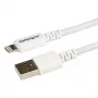 StarTech.com 3 m (10 ft.) USB do Lightning kabel - Długi kabel ładujący do iPhone / iPad / iPod - Kabel Lightning do USB - Certyfikat Apple MFi - Biały