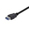 StarTech.com 1m Czarny SuperSpeed USB 3.0 Kabel przedłużający A-A – M/Ż