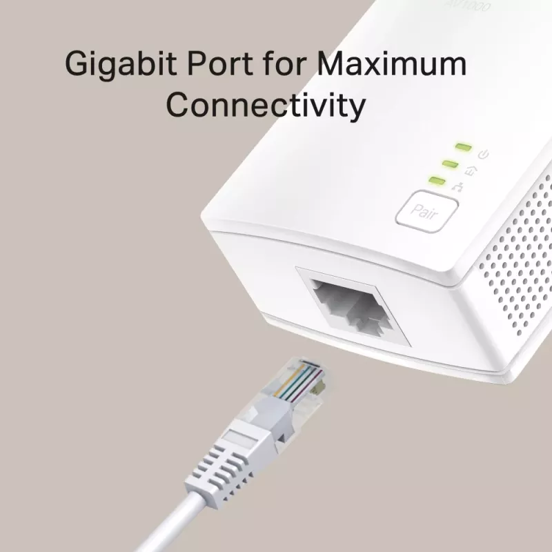 TP-Link TL-PA717KIT 1000 Mbit/s Ethernet LAN Biały 2 szt.