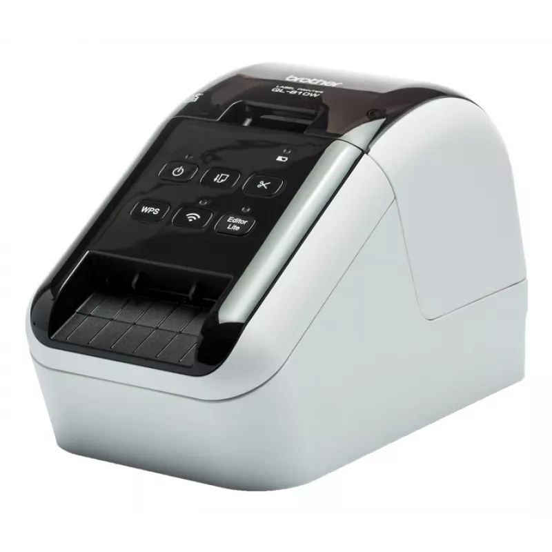Brother QL-810W drukarka etykiet Termiczna Kolorowa 300 x 600 DPI 176 mm/s Przewodowa i Bezprzewodowa DK Wi-Fi