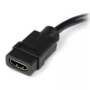 StarTech.com 8in HDMI to DVI-D Video adapter kablowy - HDMI Female to DVI Male