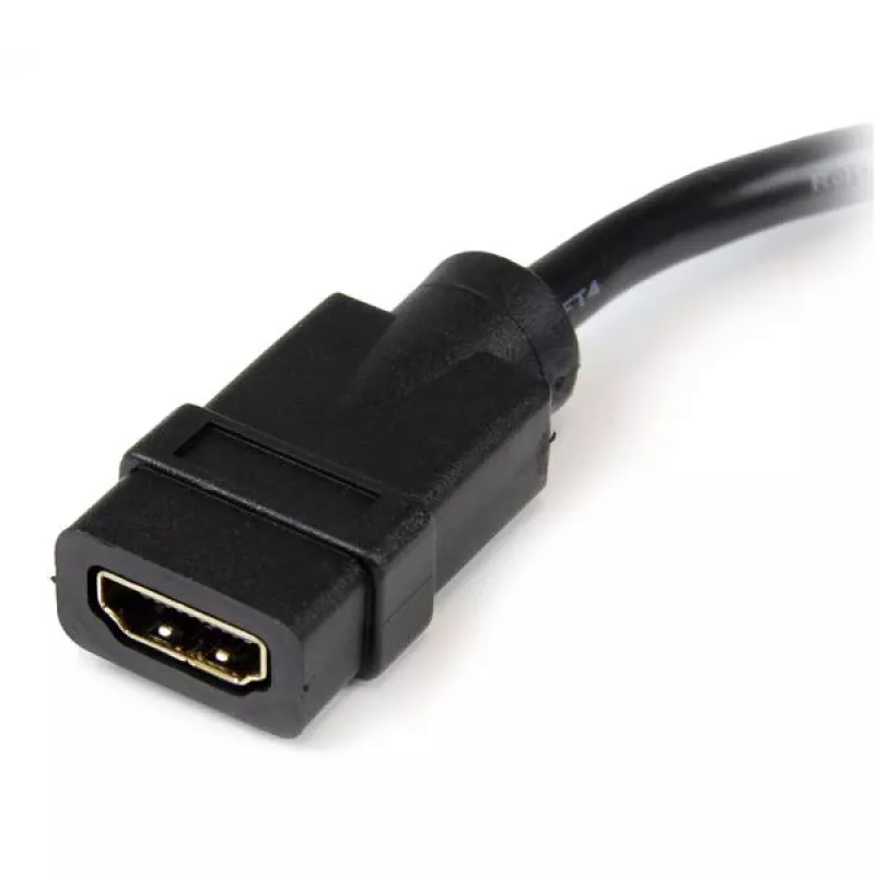 StarTech.com 8in HDMI to DVI-D Video adapter kablowy - HDMI Female to DVI Male