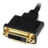 StarTech.com 8-calowy adapter kablowy wideo HDMI na DVI-D - HDMI męski na DVI-D żeński