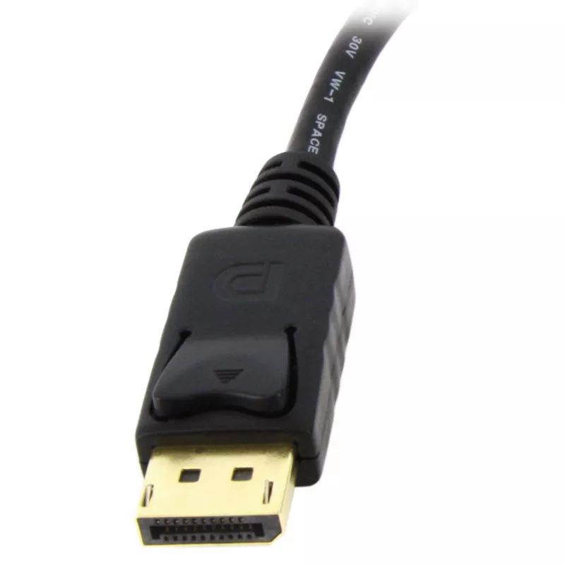 Adapter StarTech.com DisplayPort na DVI – konwerter wideo DisplayPort na DVI-D 1080p – przejściówka DP 1.2 na monitor/ekran DVI – klucz sprzętowy DP na DVI – zatrzaskowe złącze DP