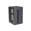 StarTech.com 4-Post 18U Wall Mount sieciowy Cabinet with 1U Shelf, 19 inch Hinged Wall-Mounted Server Rack for Data / AV / Electronics / Computer Equipment, Flexible Vented Rack Enclosure