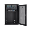 StarTech.com 4-Post 18U Wall Mount sieciowy Cabinet with 1U Shelf, 19 inch Hinged Wall-Mounted Server Rack for Data / AV / Electronics / Computer Equipment, Flexible Vented Rack Enclosure