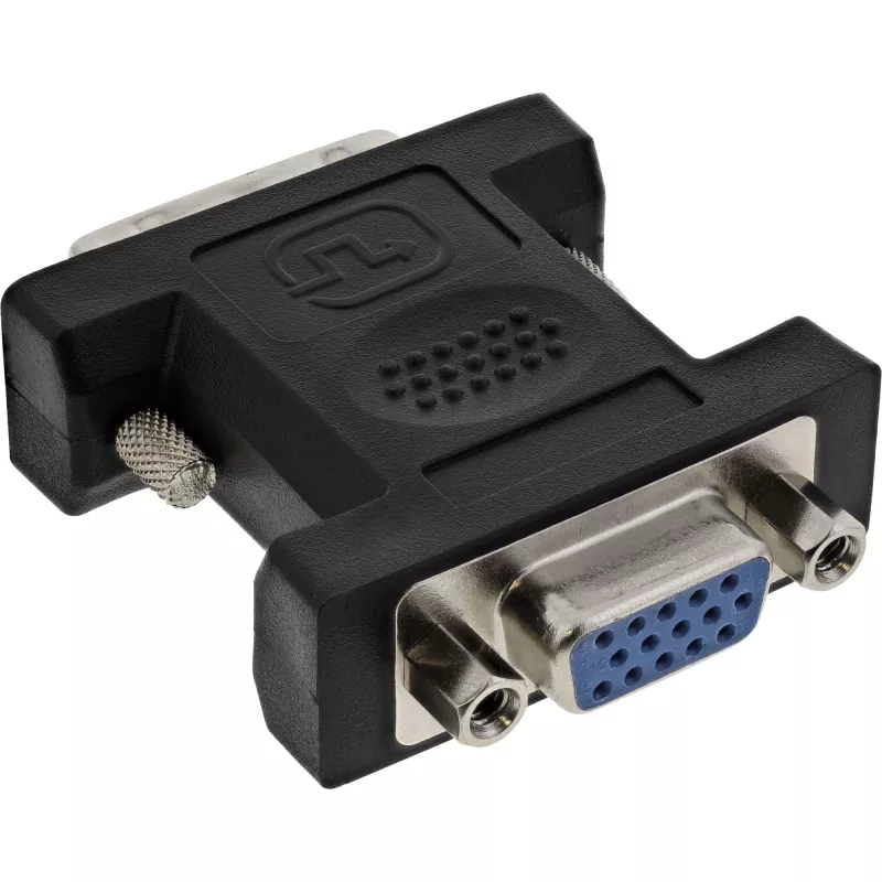 Adapter InLine DVI-A, wtyk DVI 12+5 / gniazdo VGA 15 HD / S-VGA