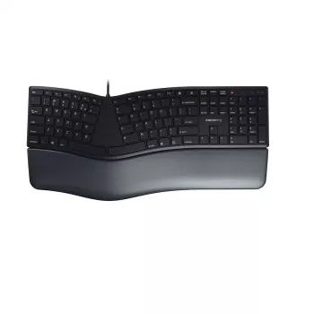 CHERRY KC 4500 ERGO klawiatura uniwersalna USB QWERTY US English czarna