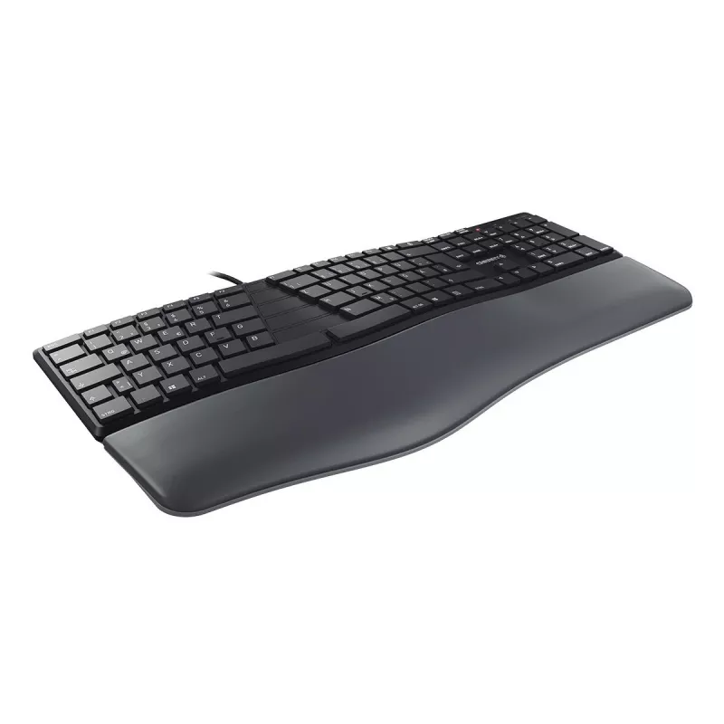 CHERRY KC 4500 ERGO klawiatura uniwersalna USB QWERTY US English czarna