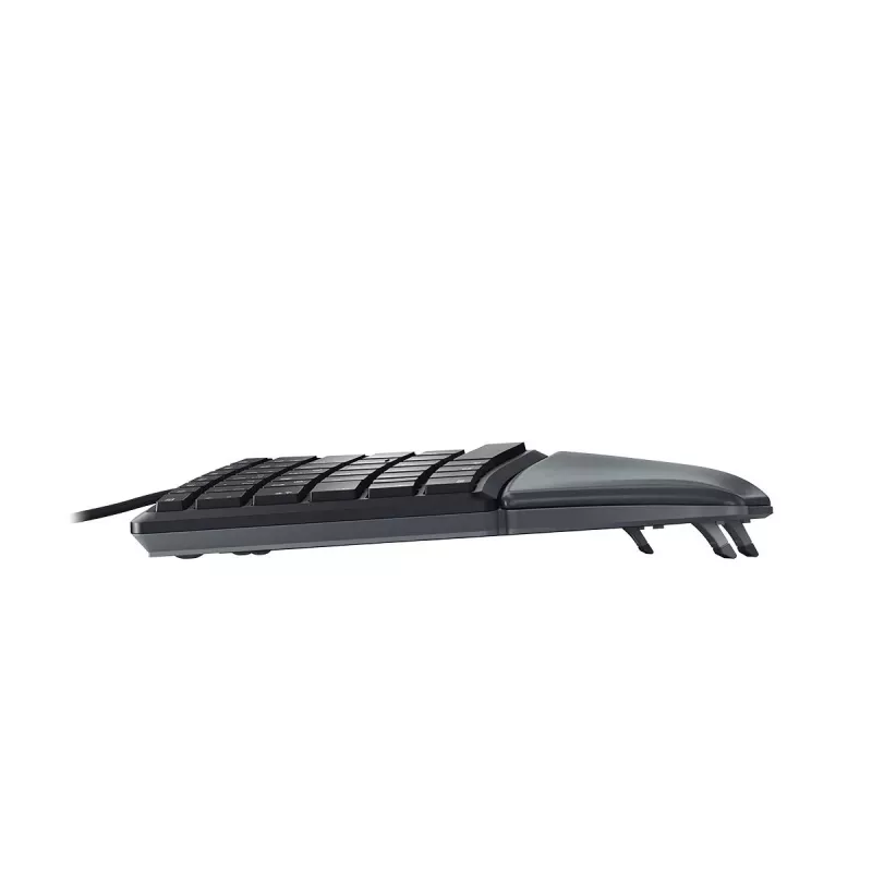 CHERRY KC 4500 ERGO klawiatura uniwersalna USB QWERTY US English czarna