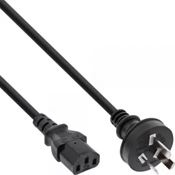 Kabel zasilający InLine, wtyk chiński / wtyk 3-pin IEC C13, 1,8 m