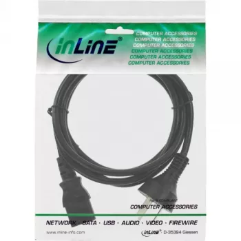 Kabel zasilający InLine, wtyk chiński / wtyk 3-pin IEC C13, 1,8 m