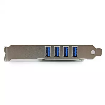 StarTech.com 4 Port PCI Express PCIe SuperSpeed USB 3.0 kontroler karta adapter z UASP - SATA Power