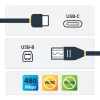 StarTech.com Kabel USB-C do USB-B - M/M - 1 m - USB 2.0