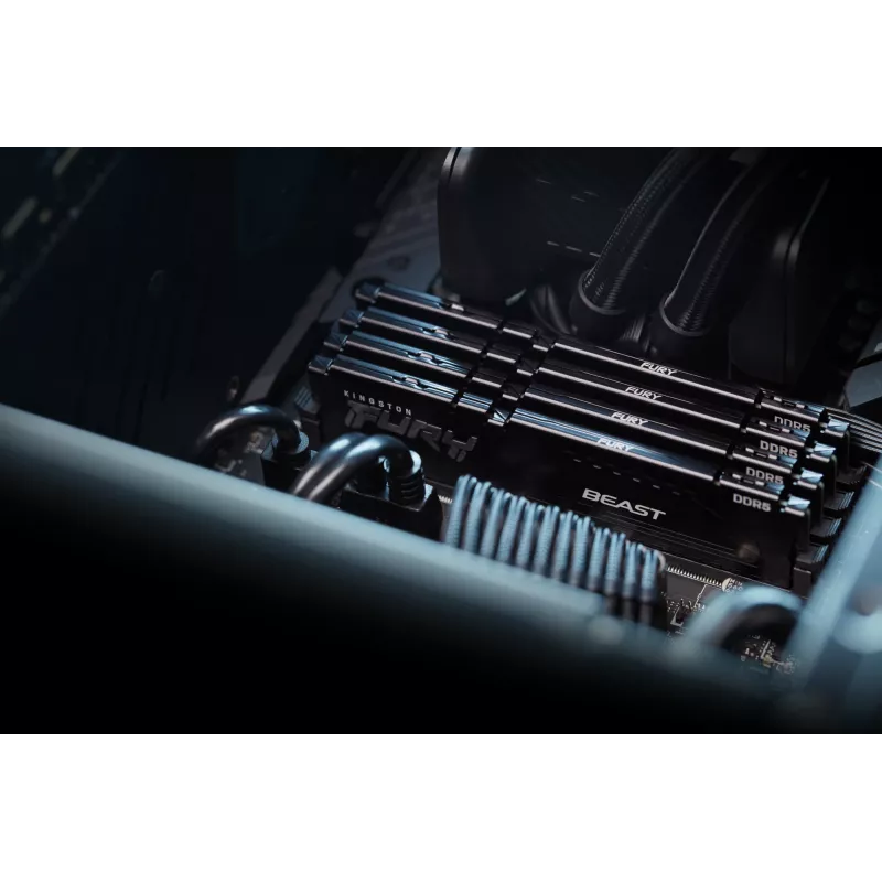 Kingston Technology FURY Beast 8 GB 5200 MT/s DDR5 CL40 DIMM czarna