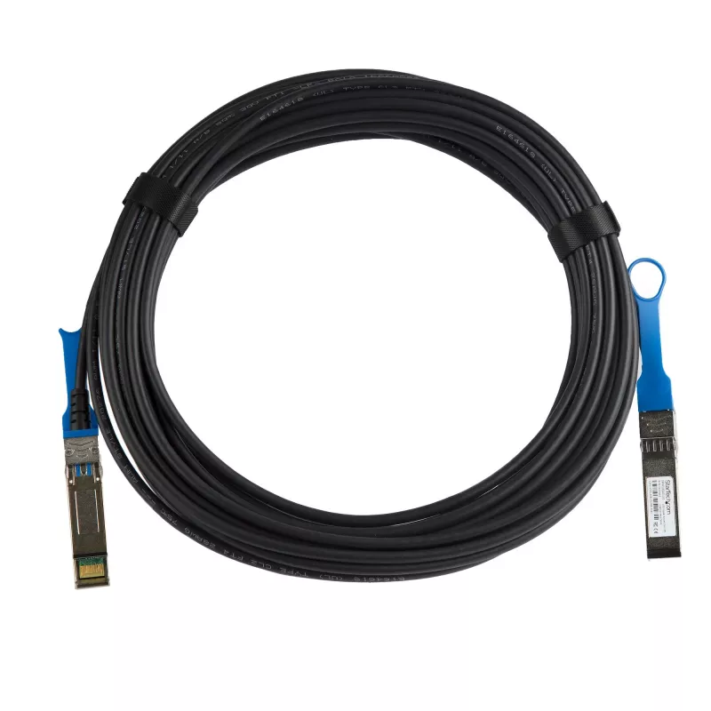 StarTech.com Kabel Direct Attach zgodny z Cisco SFP-H10GB-ACU10M, 10 m, SFP+ na SFP+, Twinax, 10 GbE, miedziany DAC, aktywny, niskie zużycie energii, moduł Mini-GBIC/nadajnik-odbiornik, zgodny z Firepower ASR9000 ASR1000