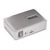 StarTech.com 7-portowy hub USB-C - 5x USB-A + 2x USB-C - zasilany z własnym zasilaczem 65 W - USB 3.1 10 Gb/s - Hub USB do komputera stacjonarnego/laptopa z blokowanym kablem 3 stopy z certyfikatem USB-IF - Hub USB C