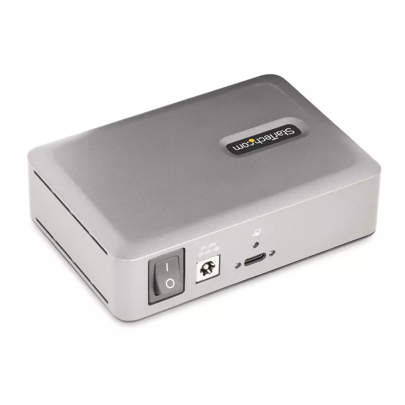 StarTech.com 7-portowy hub USB-C - 5x USB-A + 2x USB-C - zasilany z własnym zasilaczem 65 W - USB 3.1 10 Gb/s - Hub USB do komputera stacjonarnego/laptopa z blokowanym kablem 3 stopy z certyfikatem USB-IF - Hub USB C