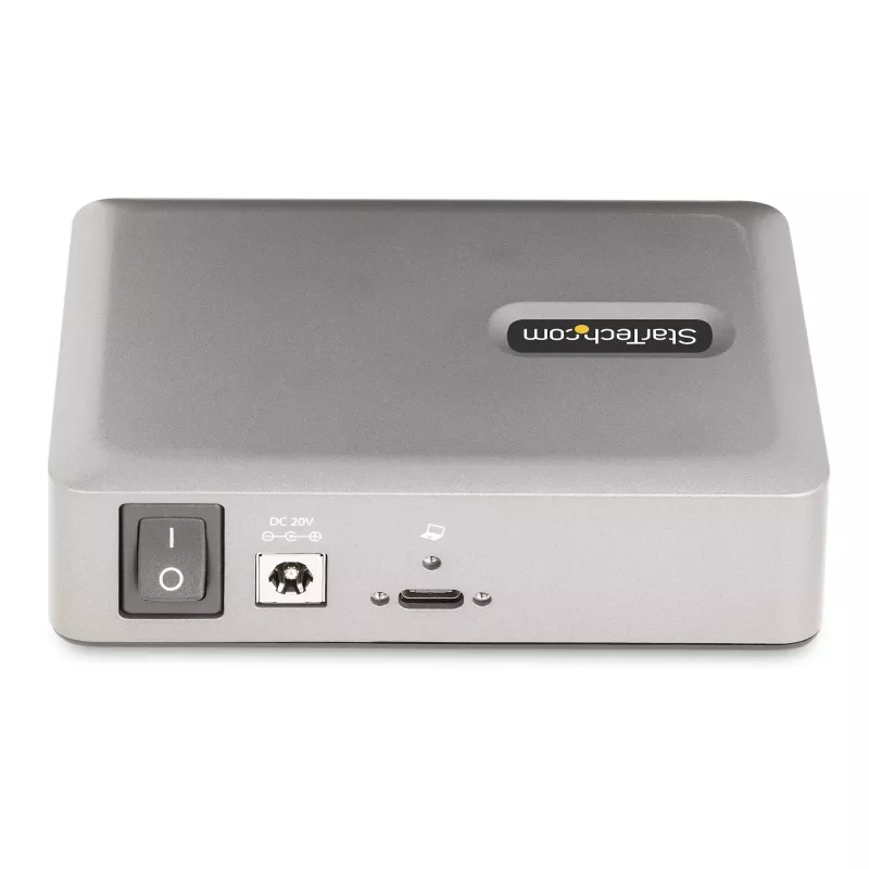 StarTech.com 7-portowy hub USB-C - 5x USB-A + 2x USB-C - zasilany z własnym zasilaczem 65 W - USB 3.1 10 Gb/s - Hub USB do komputera stacjonarnego/laptopa z blokowanym kablem 3 stopy z certyfikatem USB-IF - Hub USB C